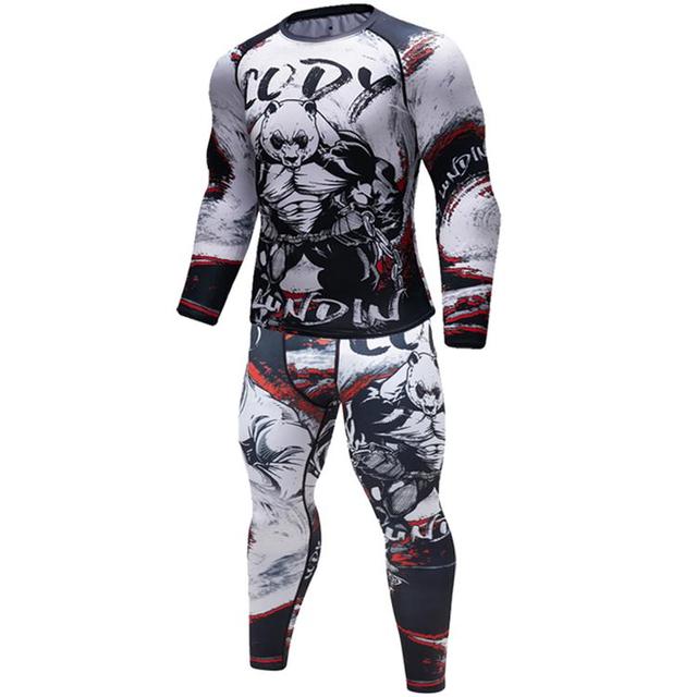 Rash Guard Jiu Jitsu T-shirts&Pants Sets