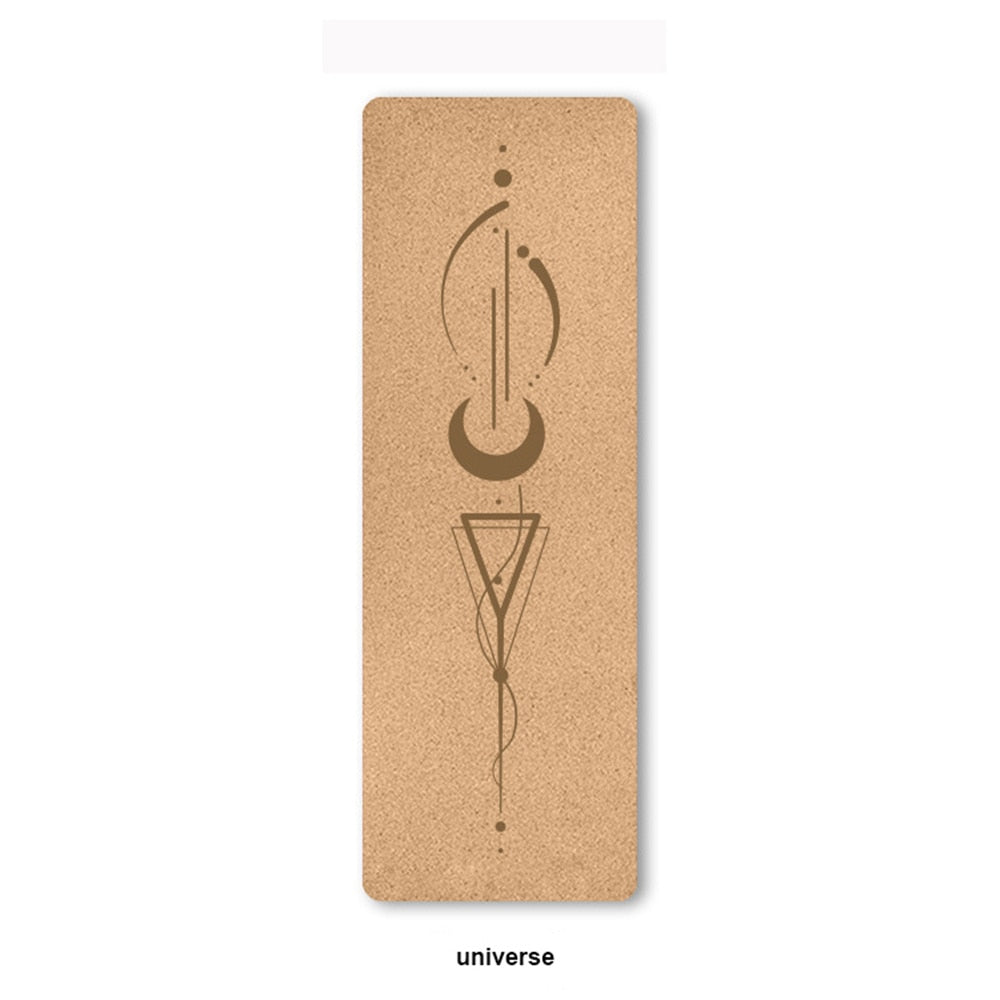 Natural Cork TPE Yoga Mat