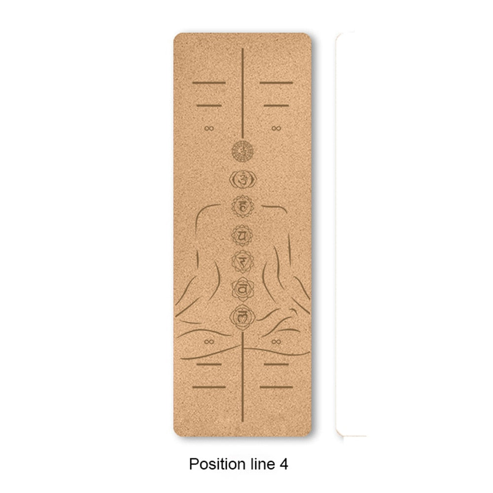 Natural Cork TPE Yoga Mat