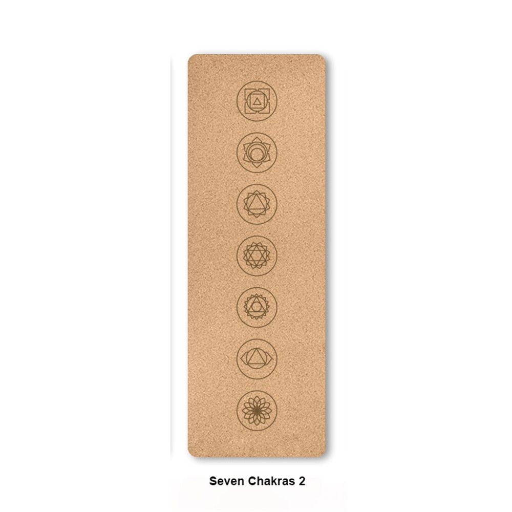 Natural Cork TPE Yoga Mat