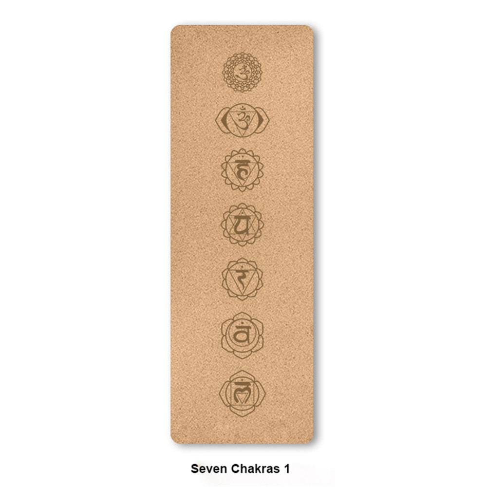 Natural Cork TPE Yoga Mat