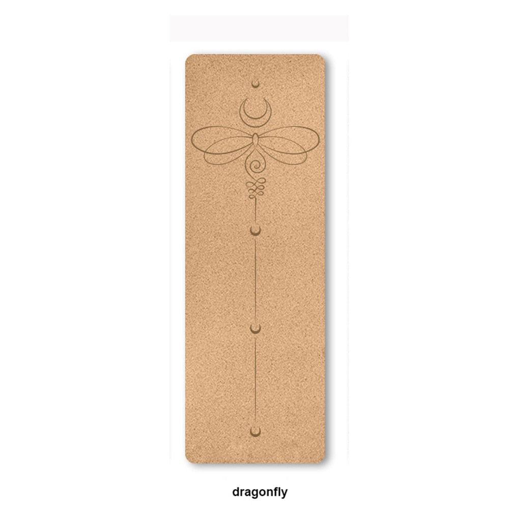 Natural Cork TPE Yoga Mat