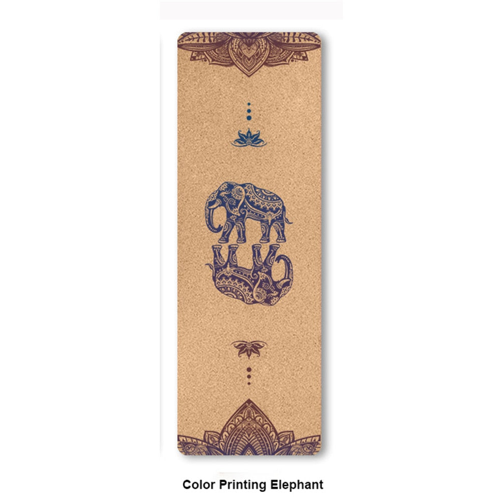 Natural Cork TPE Yoga Mat