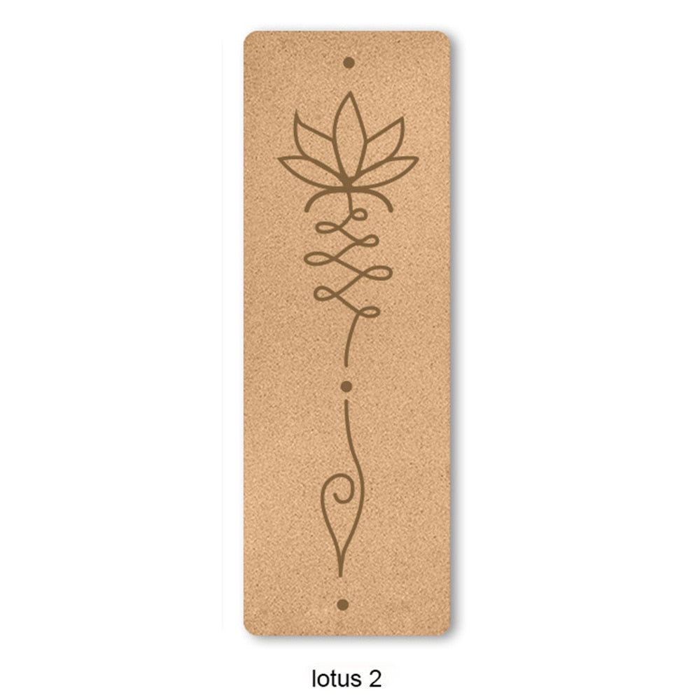 Natural Cork TPE Yoga Mat