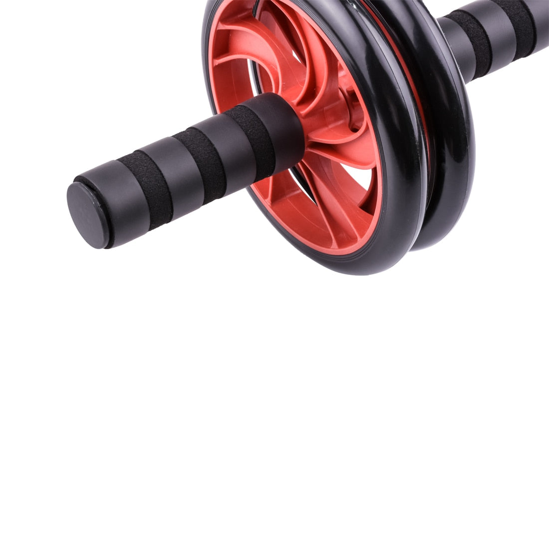 AB Power Wheels Roller Machine & 2 Push-up Hand Bars
