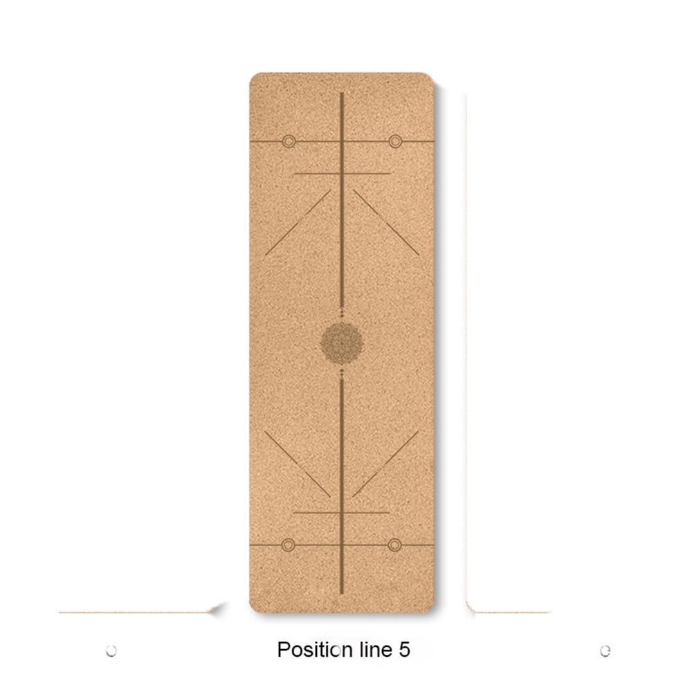 Natural Cork TPE Yoga Mat