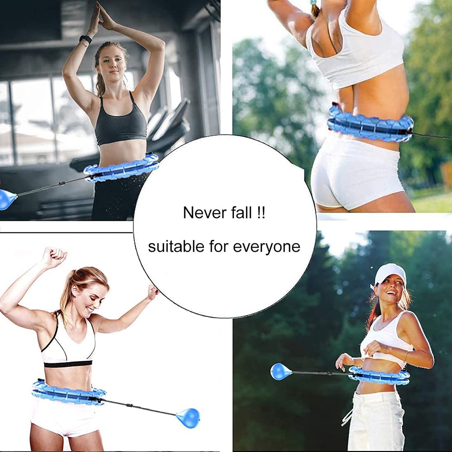 Fitness Smart Sport Weighted Hula Hoop