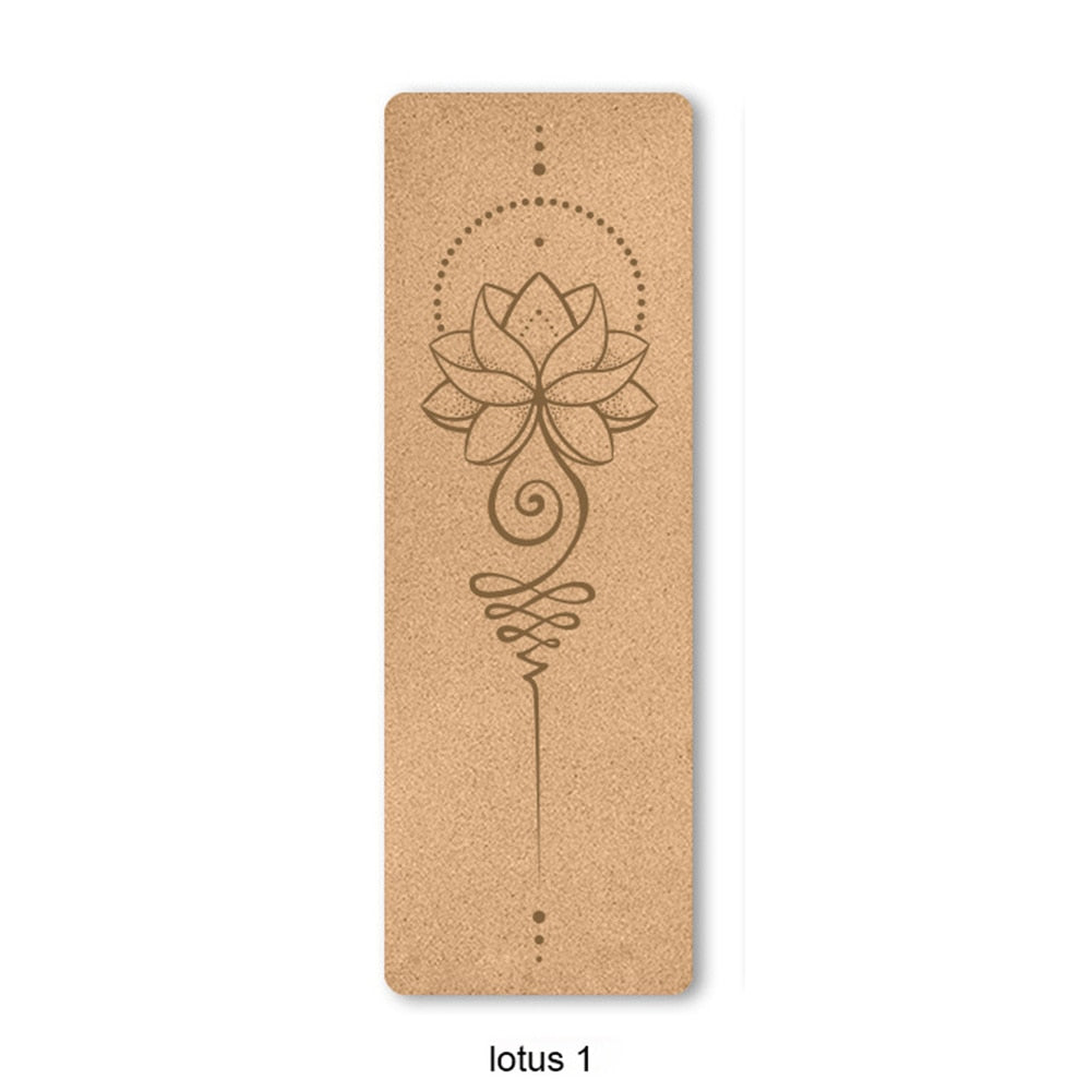 Natural Cork TPE Yoga Mat