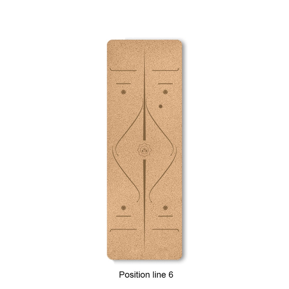 Natural Cork TPE Yoga Mat