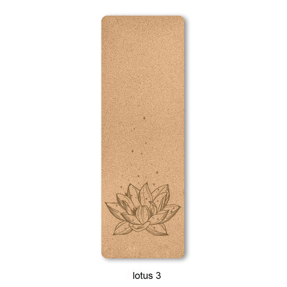 Natural Cork TPE Yoga Mat