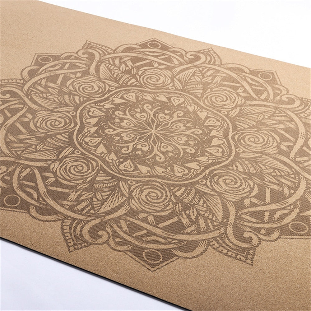 Natural Cork TPE Yoga Mat