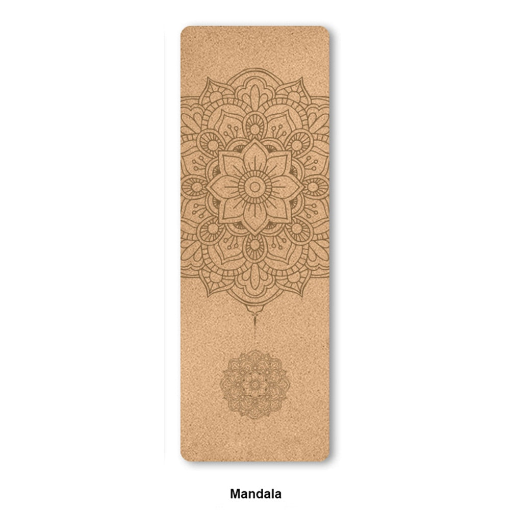 Natural Cork TPE Yoga Mat