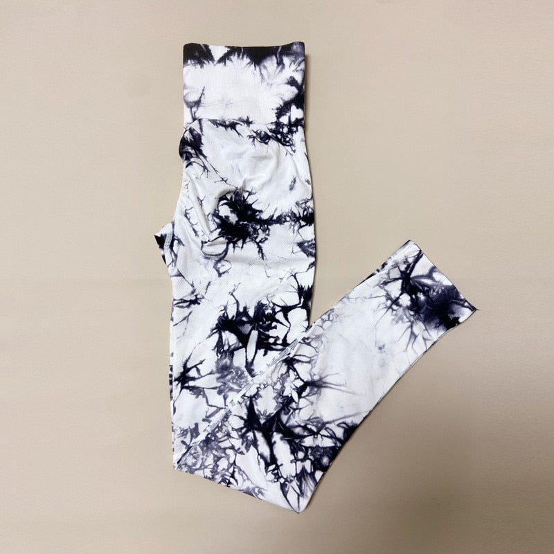 Tie Dye Seamless Scrunch Lifting Legging