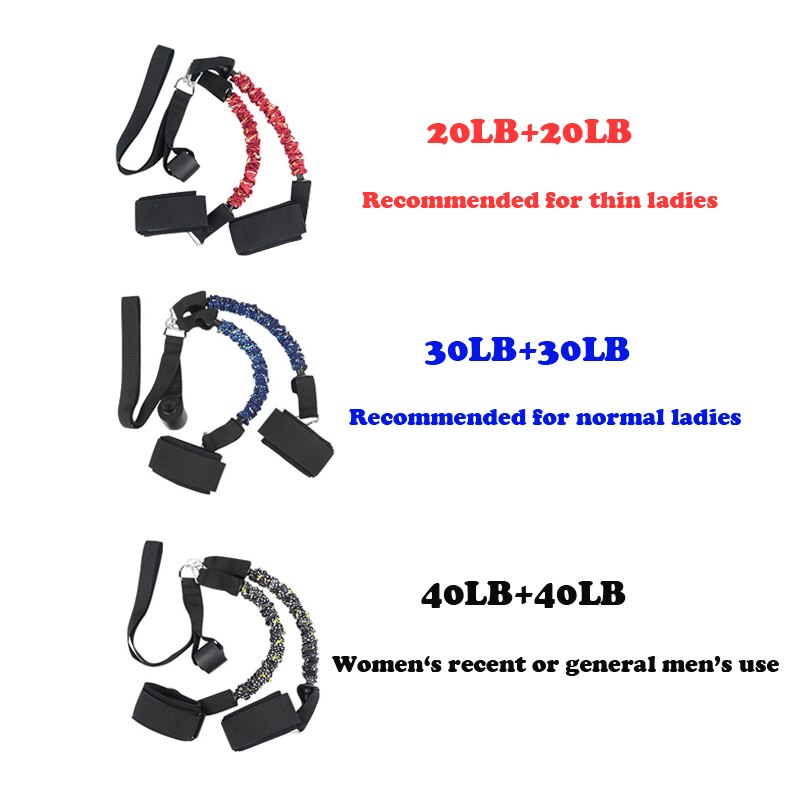Leg Hip Bum Pull Rope Belt System