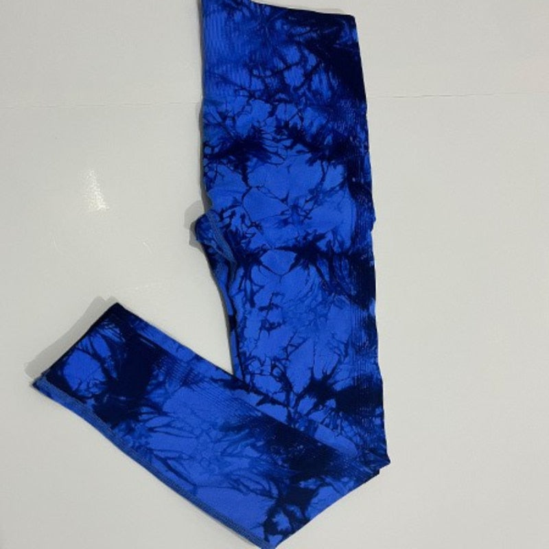 Tie Dye Seamless Scrunch Lifting Legging