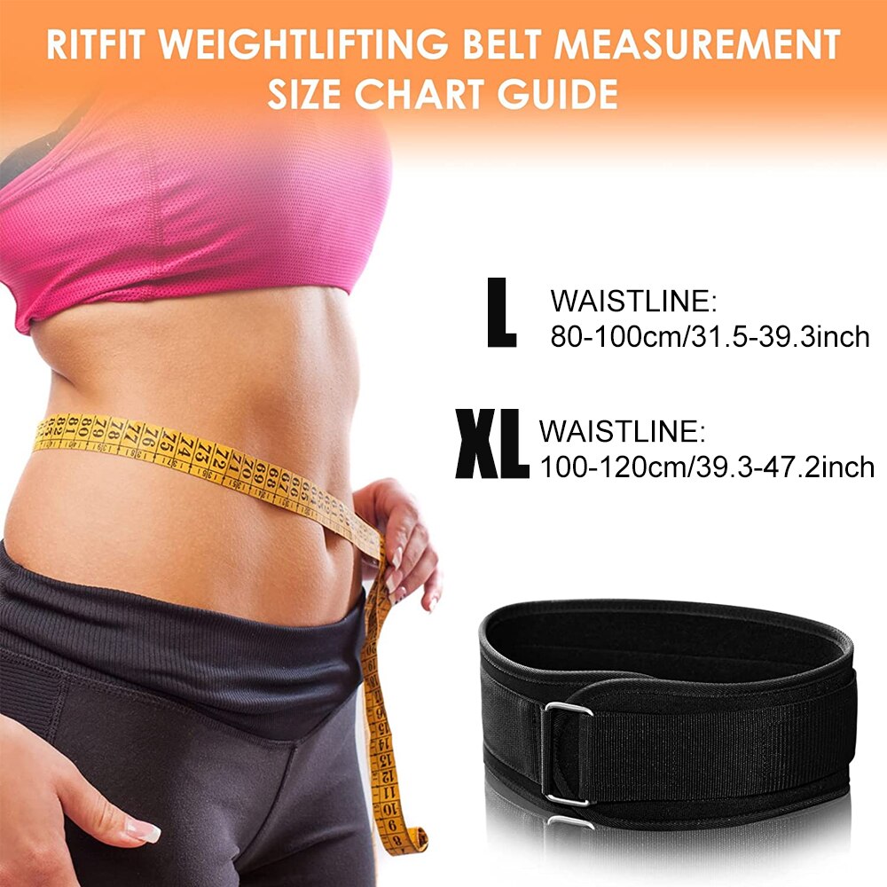 1Pcs Gym Weightlifting Belt Adjustable Waist