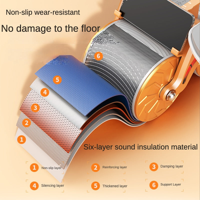 Elbow Roller Abdominal Strengthening Wheel Roller