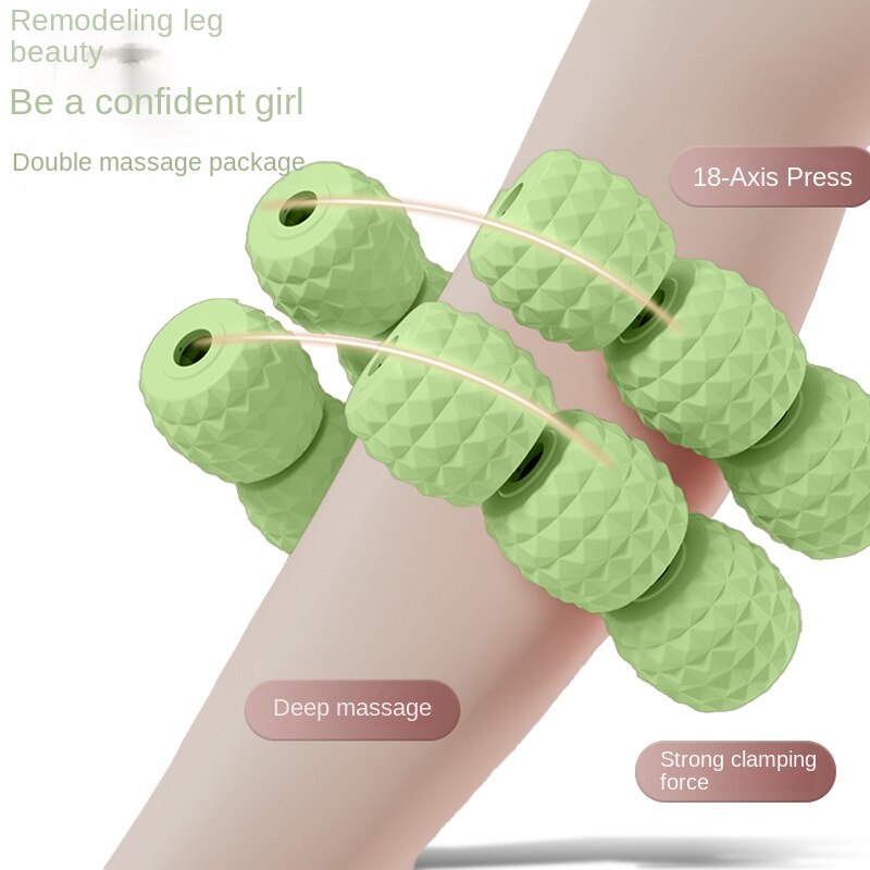 18 Wheel Annular Leg Massage Roller Machine