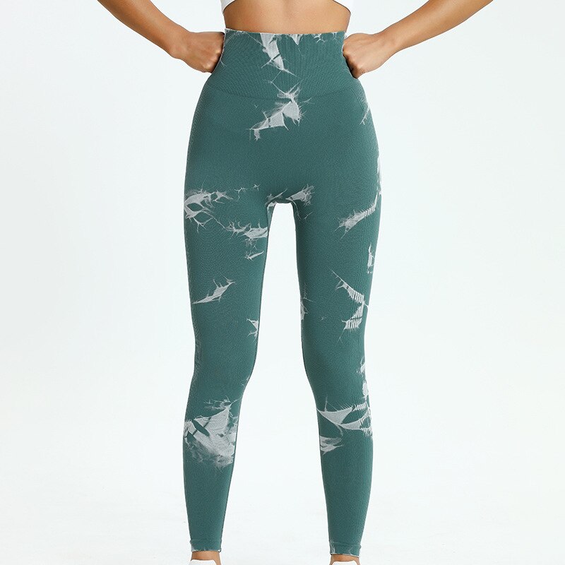 Tie Dye Seamless Scrunch Lifting Legging