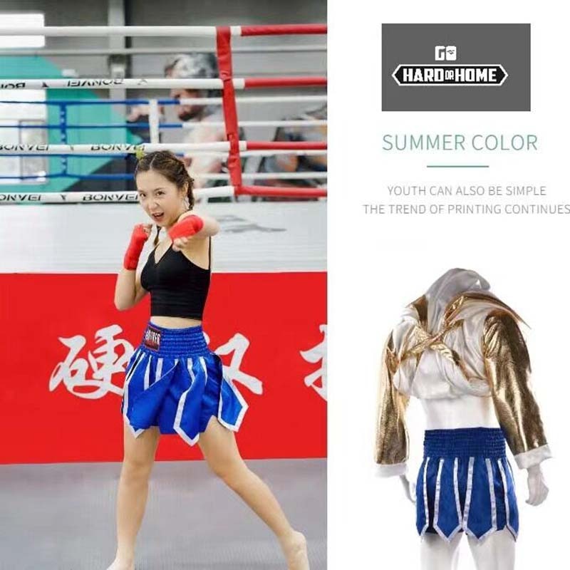 Muay Thai Boxing Shorts Men Women Kids MMA