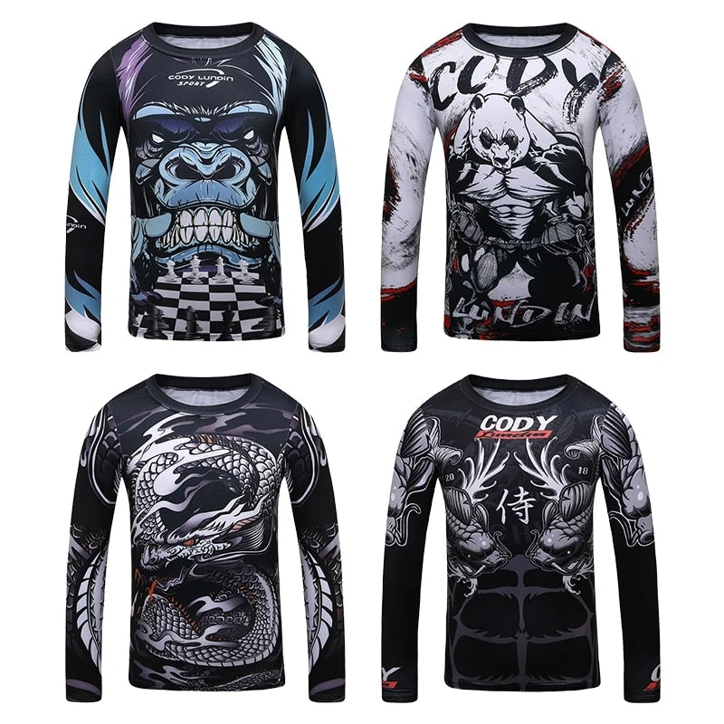 MMA Rashguard Kid