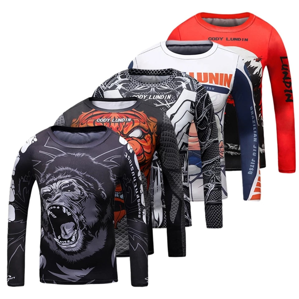 MMA Rashguard Kid