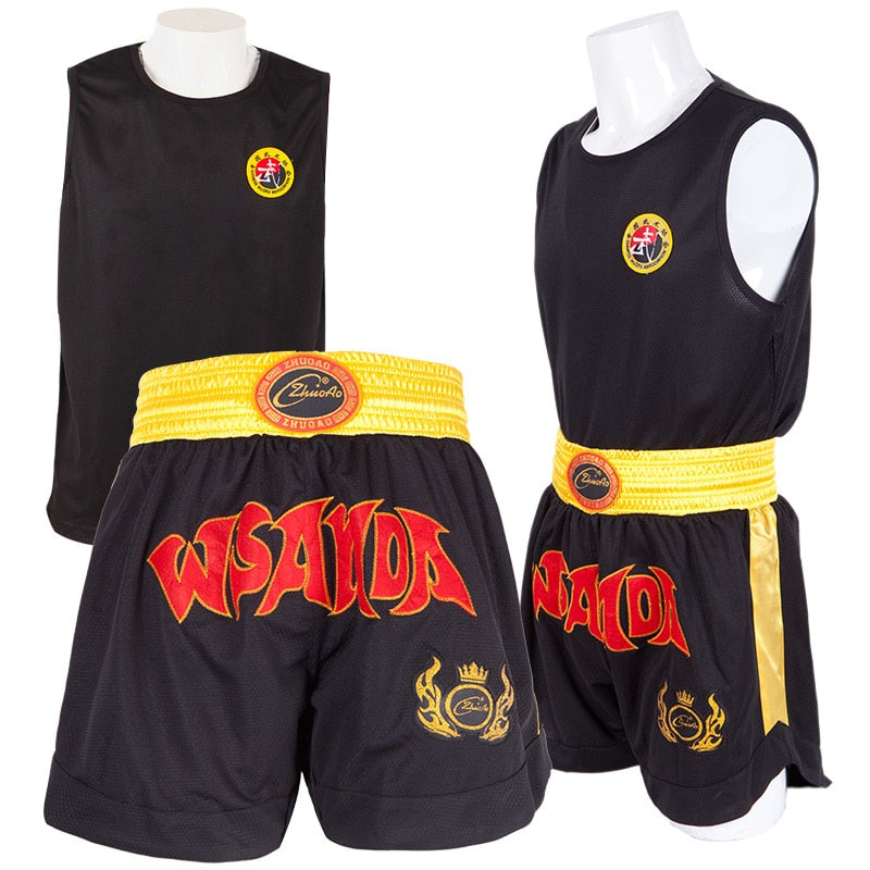 Boxing Shorts and Singlet Set Men & Women & Kids