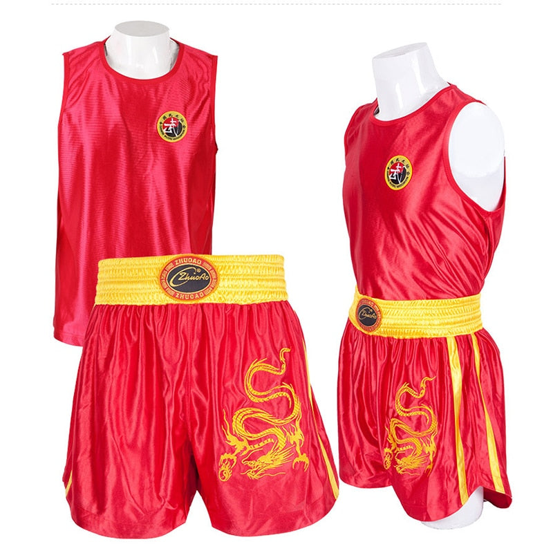 Boxing Shorts and Singlet Set Men & Women & Kids