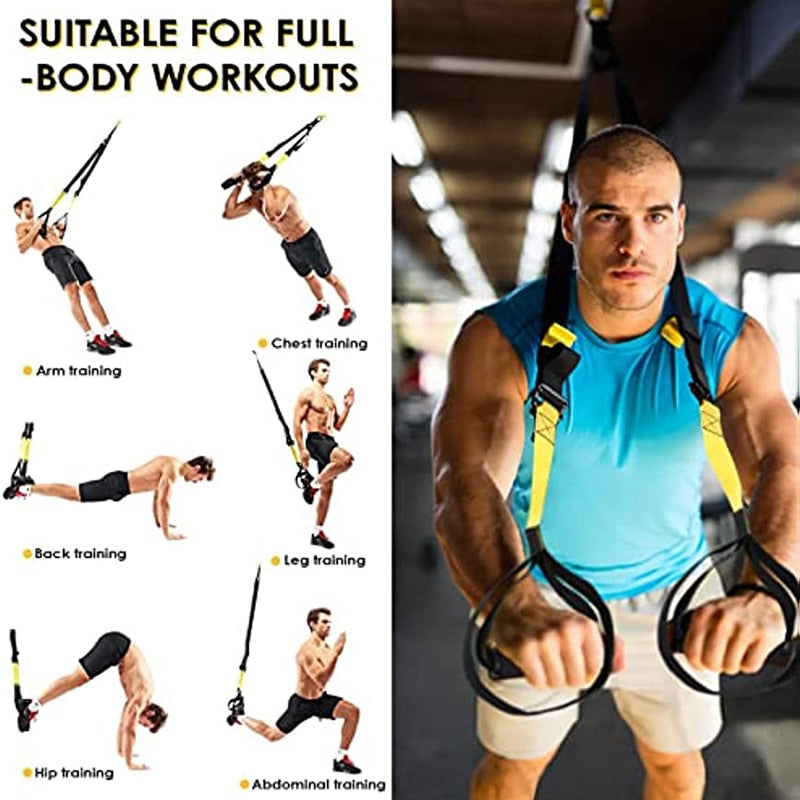 Hanging Adjustable Resistance Band Set