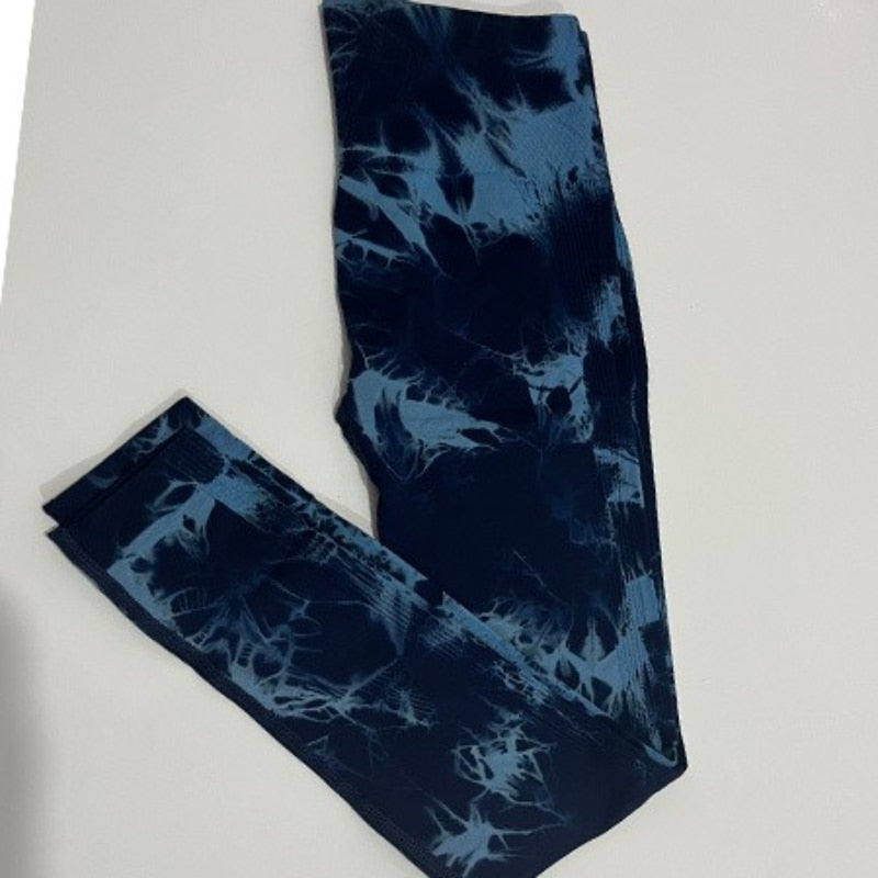 Tie Dye Seamless Scrunch Lifting Legging