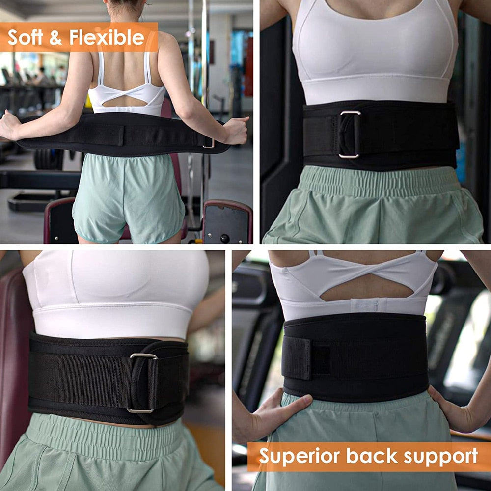 1Pcs Gym Weightlifting Belt Adjustable Waist