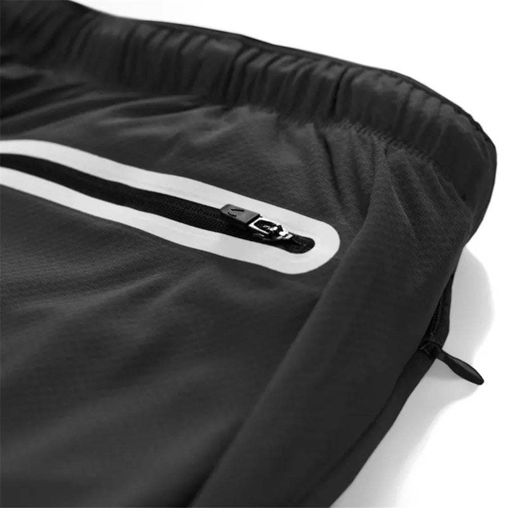 Men 2 in 1 Running Shorts