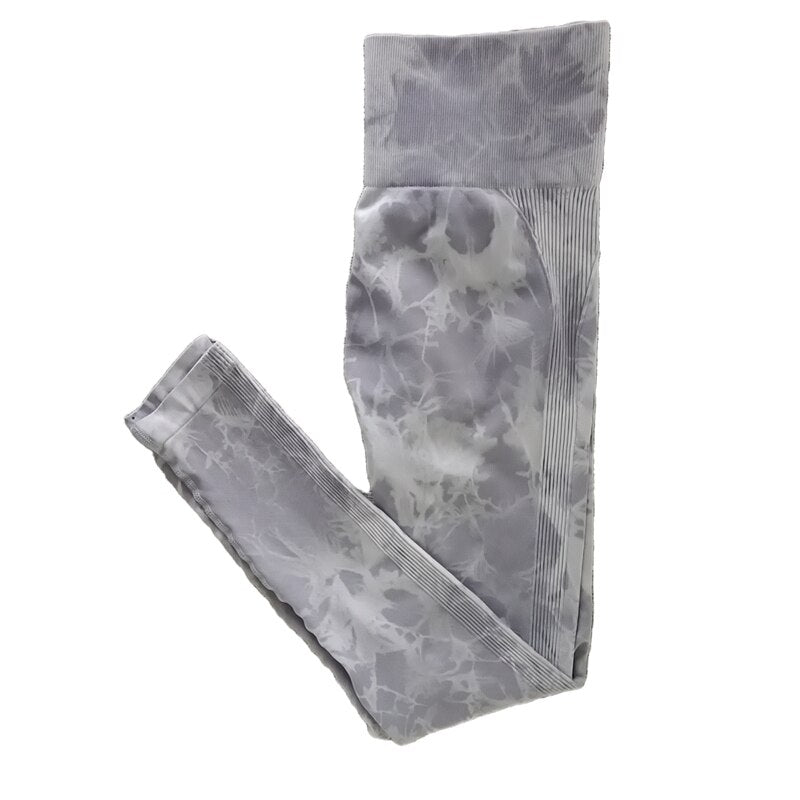 Tie Dye Seamless Scrunch Lifting Legging