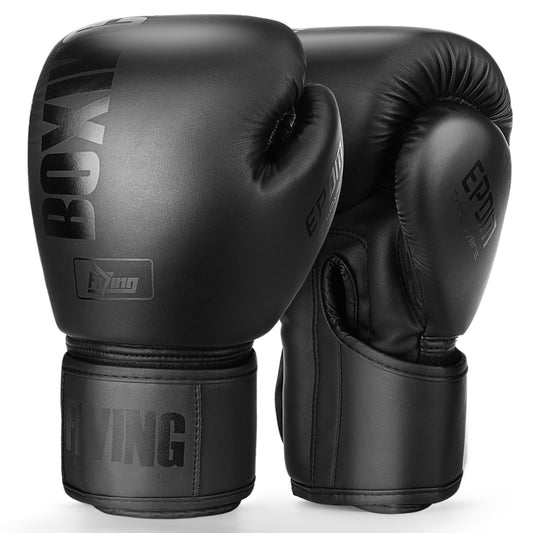 FIVING 6 8 10 12 14 16oz Boxing Gloves PU Leather For Men And Women