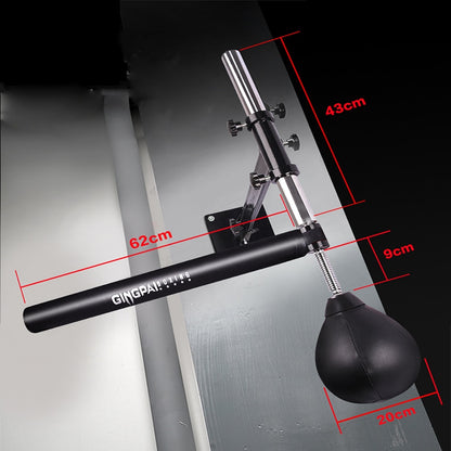 Wall-mounted 360° Rotating Stick Target & Speed Ball For Target Training