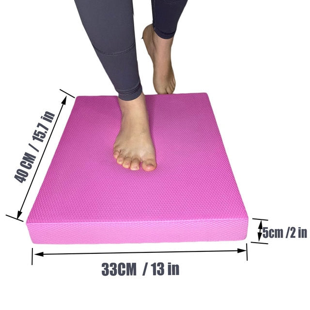 Yoga Foam Mat Soft Balance Pad