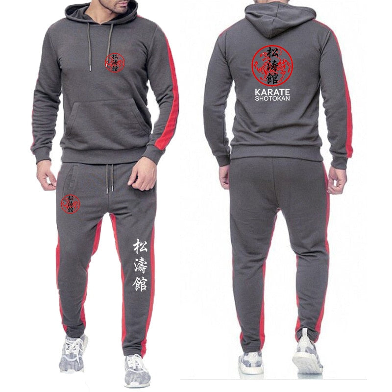 Shotokan Karate 2022 Hooded Sweatshirt And Joggers Fitness Set