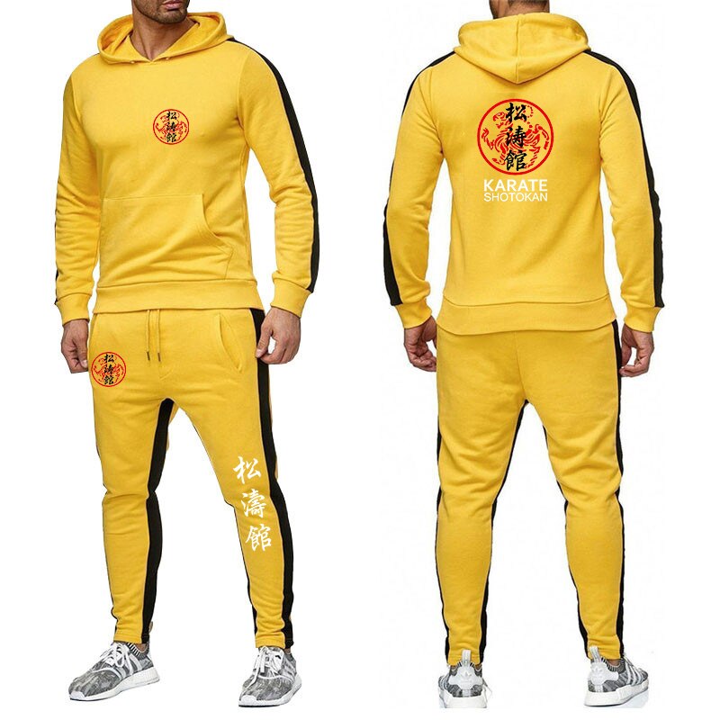 Shotokan Karate 2022 Hooded Sweatshirt And Joggers Fitness Set