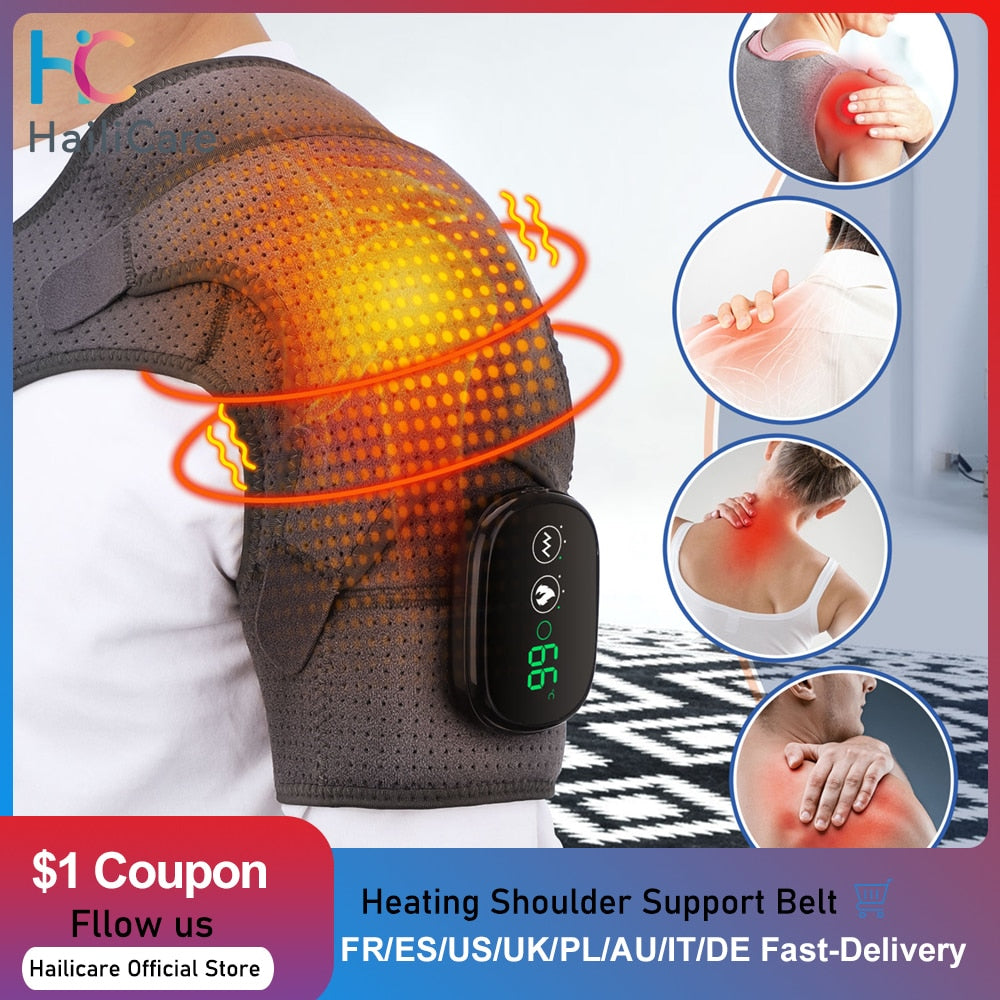 Electric Heating Shoulder Massager Brace