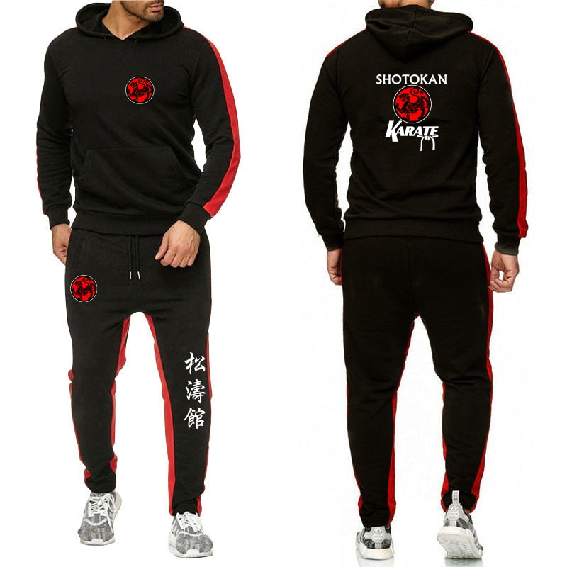 Shotokan Karate 2022 Hooded Sweatshirt And Joggers Fitness Set